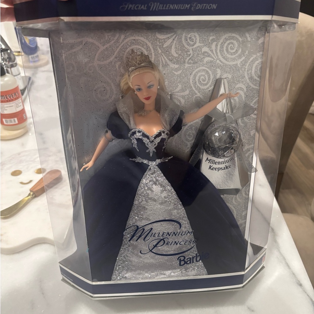 Barbie Special Edition in Blue and Silver Gown - Picture 1 of 8